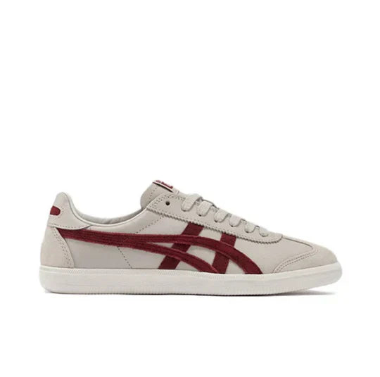 Men's Onitsuka Tiger Tokuten White Burgundy Shoes