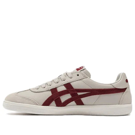 Men's Onitsuka Tiger Tokuten White Burgundy Shoes