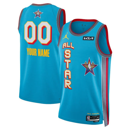 2025 NBA All-Star Game Swingman Pick-A-Player Light Blue Jersey