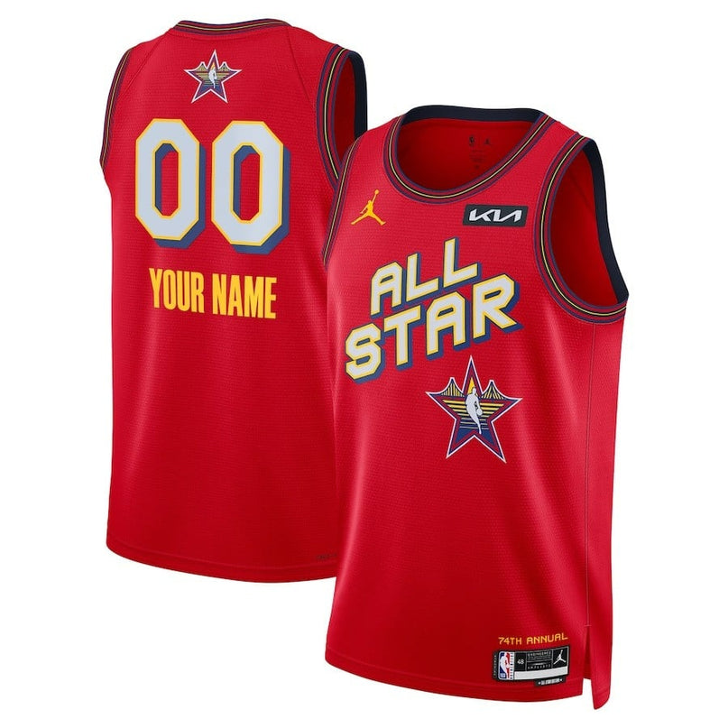 2025 NBA All-Star Game Swingman Pick-A-Player Red Jersey