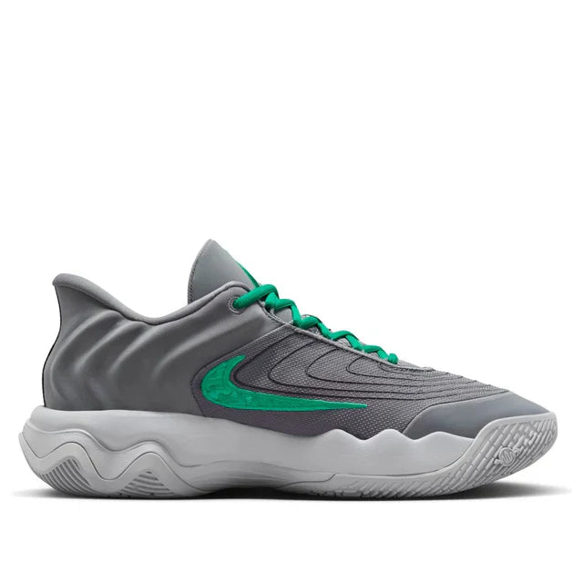 Men's Nike Giannis Immortality 4 Smoke Grey Stadium Green Shoes